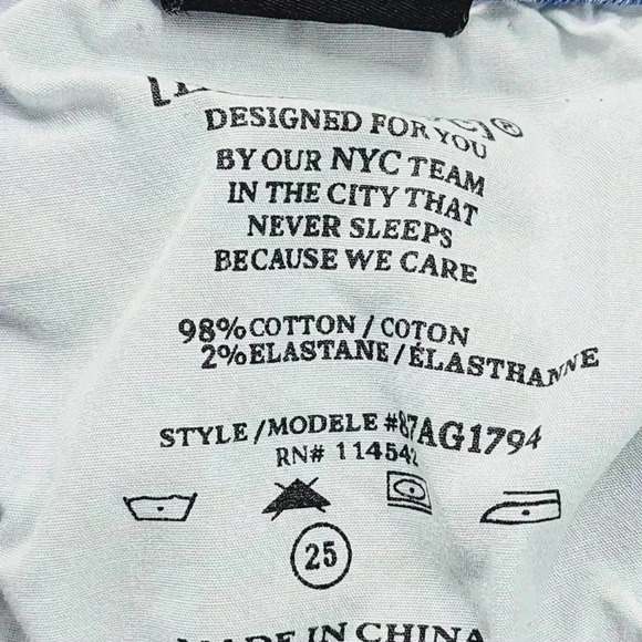 Blank NYC Button Fly Distressed Crop Women's Jeans Light wash 25 - Picture 7 of 9